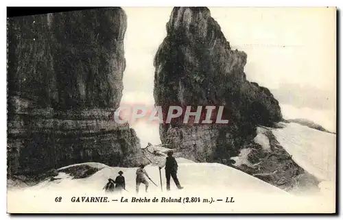Cartes postales Gavarnie La Breche de Roland