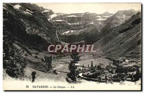 Cartes postales Gavarnie Le Cirque