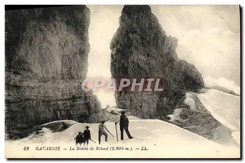 Cartes postales Gavarnie La Breche de Roland