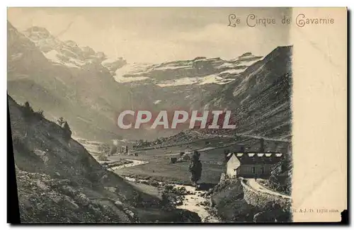 Cartes postales Gavarnie Le cirque