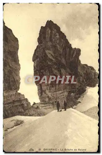 Cartes postales Gavarnie La Breche de Roland