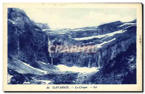 Cartes postales Gavarnie Le Cirque