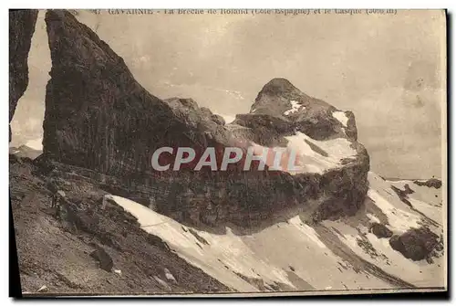 Cartes postales Gavarnie La Breche de Roland et le Casque