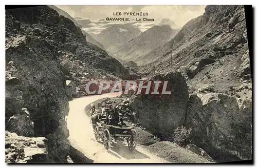 Cartes postales Gavarnie La Cirque Caleche