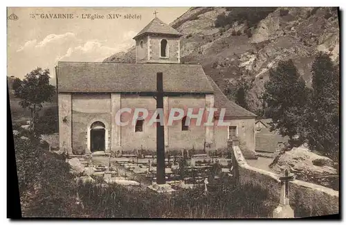 Cartes postales Gavarnie L Eglise