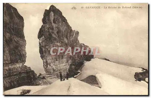 Cartes postales Gavarnie La Breche de Roland
