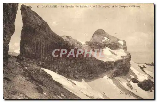 Ansichtskarte AK Gavarnie La Breche de Roland et le cirque