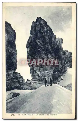 Cartes postales Gavarnie La Breche de Roland