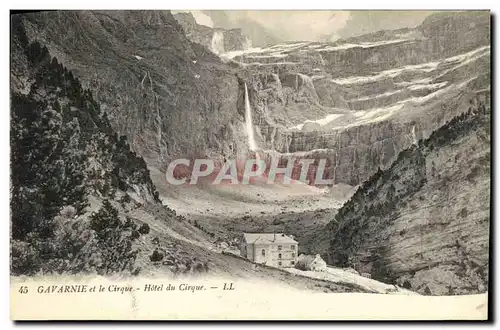 Cartes postales Gavarnie et le Cirque Hotel du