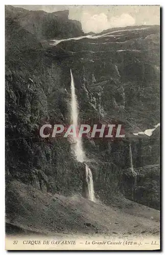 Cartes postales Gavarnie La Grande Cascade