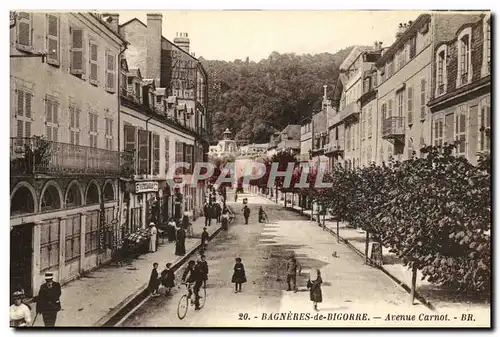 Ansichtskarte AK Bagneres de Bigorre Avenue Carnot