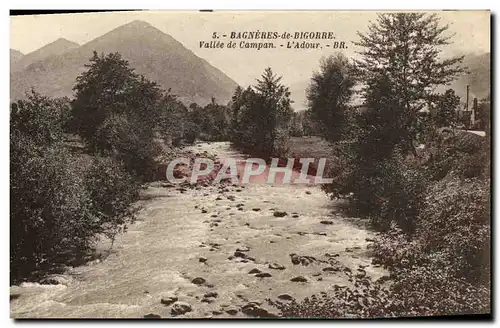 Ansichtskarte AK Bagneres de Bigorre Valle de Campan L Adour