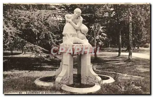 Cartes postales Bagneres de Bigorre Statue