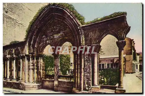 Ansichtskarte AK Bagneres de Bigorre Ruines de l Eglise Saint Jean