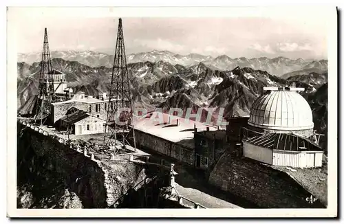 Ansichtskarte AK Bagneres de Bigorre Le Pic du Midi Bigorre L Observatoire