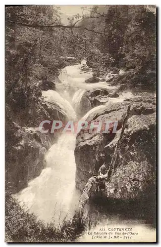 Ansichtskarte AK Cauterets La Cascade du Pas de L Ours