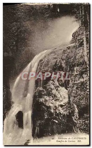 Ansichtskarte AK Cauterets Environs Gouffre de Cerisey