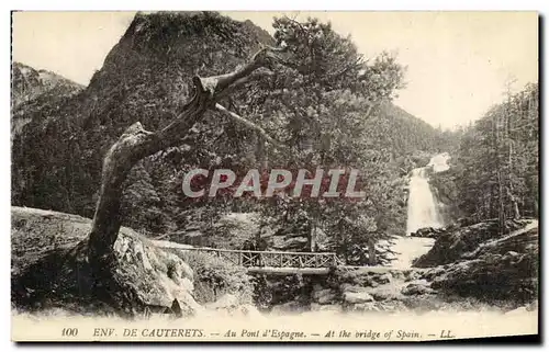 Cartes postales Cauterets Au Pont d Espagne