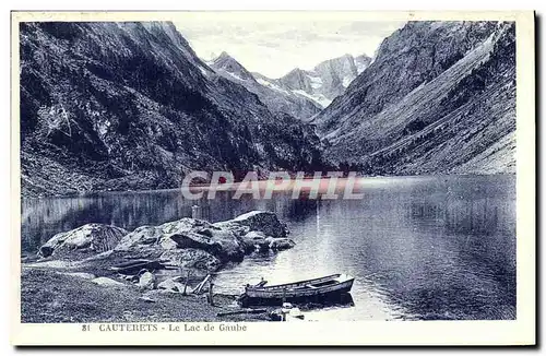 Cartes postales Cauterets Le Lac De Gaube