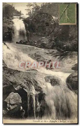 Ansichtskarte AK Cauterets Cascade du Pont D Espagne