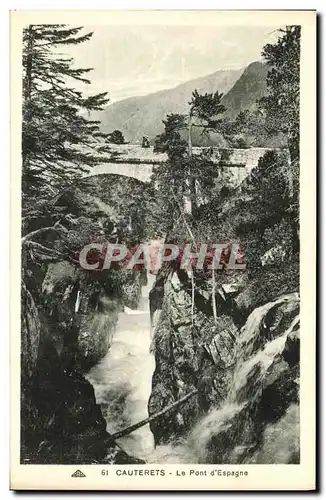 Cartes postales Cauterets Le Pont d Espagne