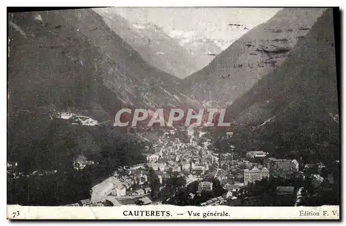 Cartes postales Cauterets Vue Generale