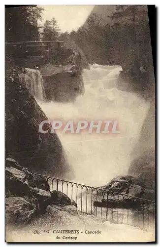 Cartes postales Cauterets Cascade du Cerisey