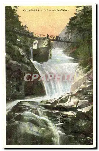 Cartes postales Cauterets La Cascade du Cerizet