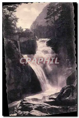 Cartes postales Cauterets Cascade du Cerizet