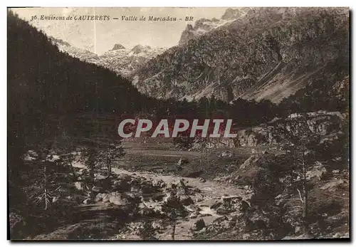 Cartes postales Environs de Cauterets Vallee de Marcadau