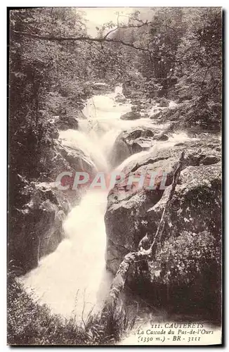 Ansichtskarte AK Cauterets La Cascade du Pas de l Ours