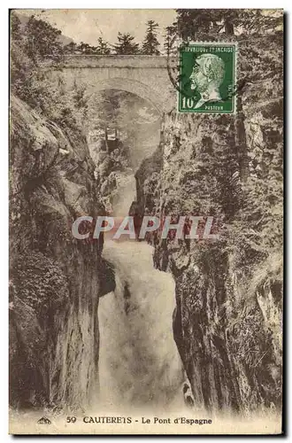 Cartes postales Cauterets Le Pont d Espagne