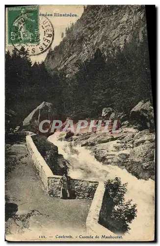 Cartes postales Cauterets Cascade de Mauhourat