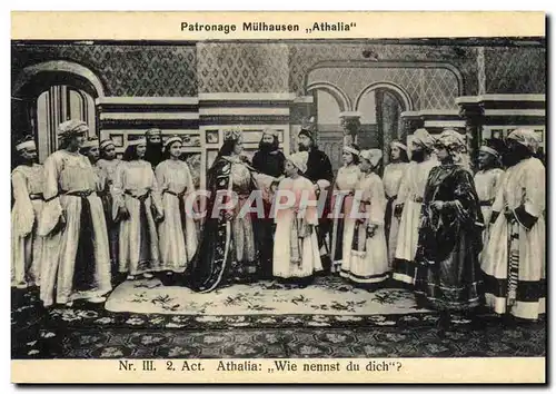 Cartes postales Patronage Mulhausen Athalia