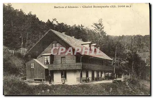 Ansichtskarte AK Ballon d Alsace Chalet Bonaparte Napoleon