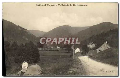 Ansichtskarte AK Ballon d Alsace Vallee de la Savoureuse