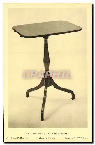 Ansichtskarte AK Louis XVI Tip Rop Table in Mahogany