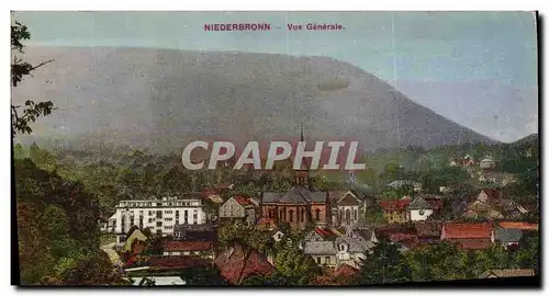 Cartes postales Niederbronn Vue Generale