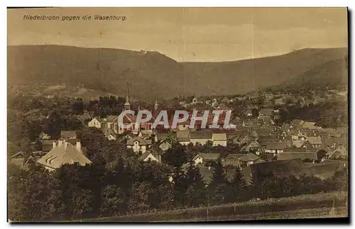 Cartes postales Niederbronn Gegen die Wasenburg