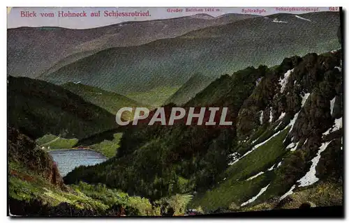 Cartes postales Blick Vom Hohneck aul Schiessrotried