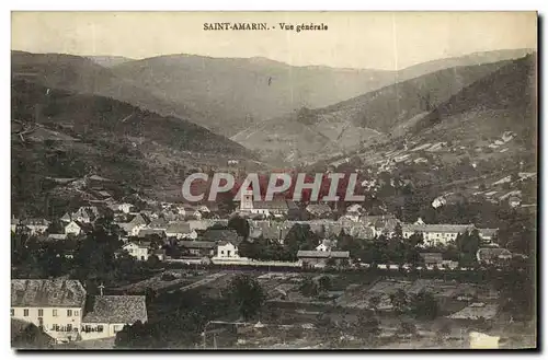 Cartes postales Saint Amarin Vue Generale