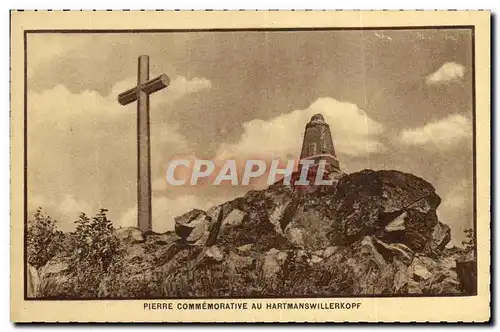 Cartes postales Pierre Commemorative Au Hartmanswillerkopf