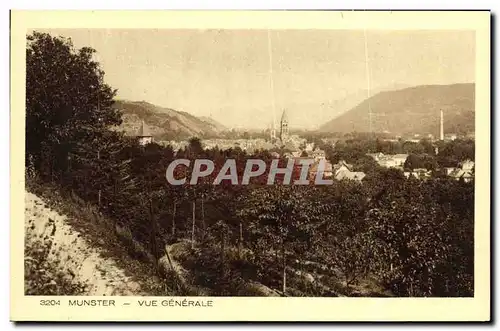 Cartes postales Munster Vue Generale