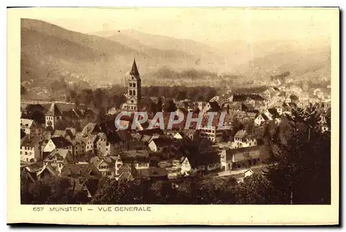 Cartes postales Munster Vue Generale