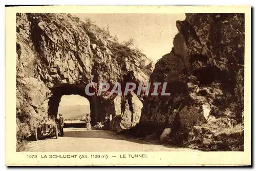 Cartes postales La Schlucht Le Tunnel