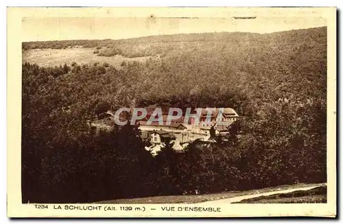 Ansichtskarte AK La Schlucht Vue D Ensemble