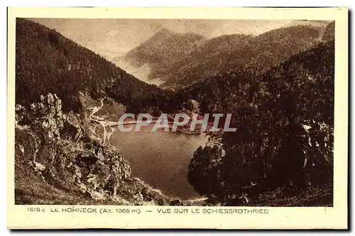 Cartes postales Le Hohneck Vue sur le Schiessrothried