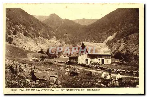 Cartes postales Vallee de la Wormsa Spizkoepfe et Hohneck