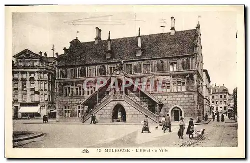 Cartes postales Mulhouse L Hotel de Ville