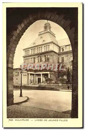 Cartes postales Mulhouse Lycee de Jeunes Filles